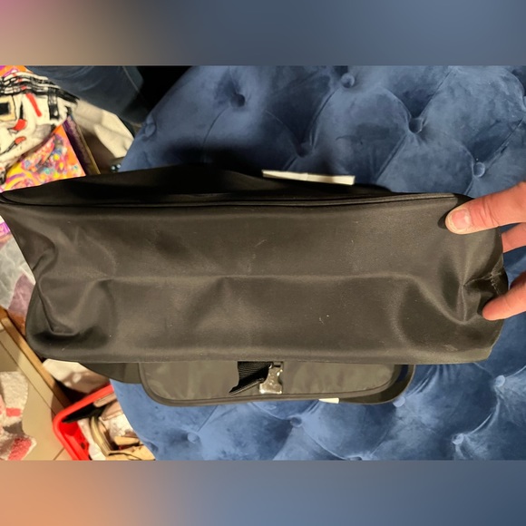 Emporio Armani Bags Emporio Armani Black Nylon Messenger Bag Nwt